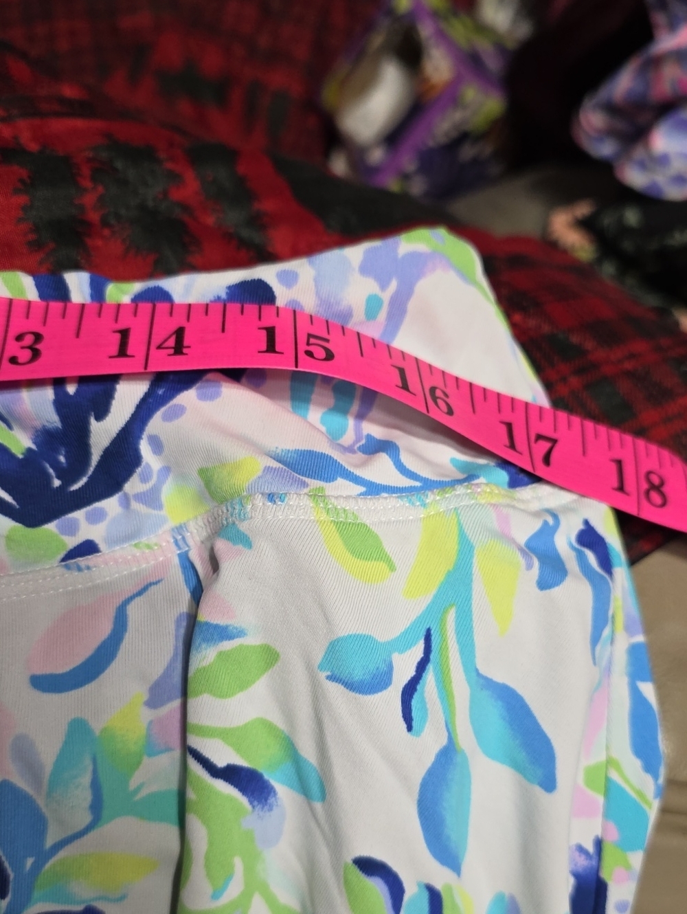 Lilly Pulitzer Luxletic Harriot Ocean Life Skort Shorts Stretch Athleisure Sz XL - Picture 7 of 9